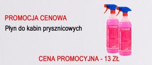 Płyn do kabin prysznicowych - Tenzi